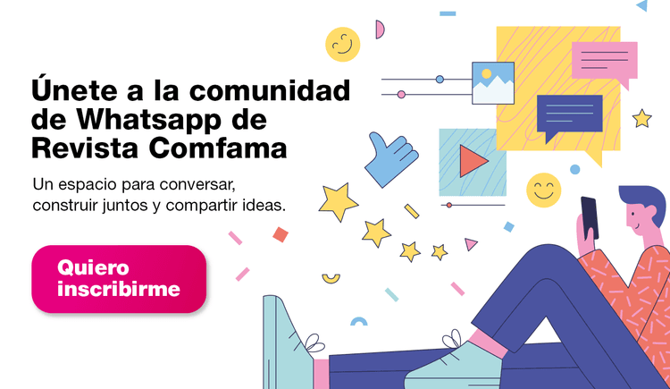 Únete al grupo de conversación.